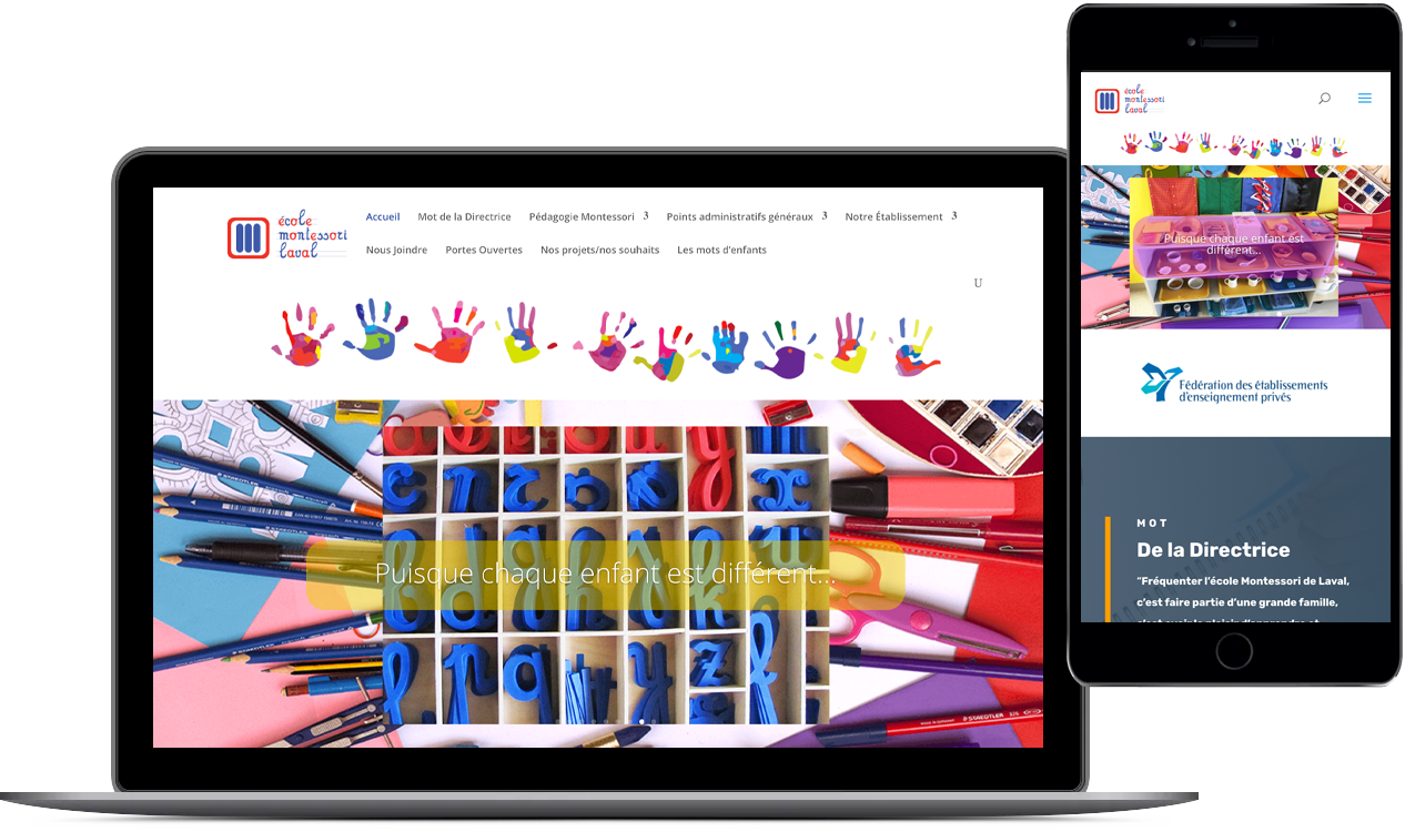 Diseño y desarrollo de sitio web escolar